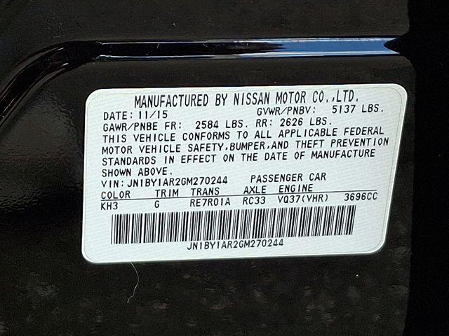 2016 INFINITI Q70 Vehicle Photo in DANBURY, CT 06810-5034