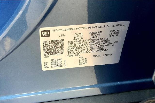 2025 Chevrolet Equinox Vehicle Photo in TOPEKA, KS 66609-0000