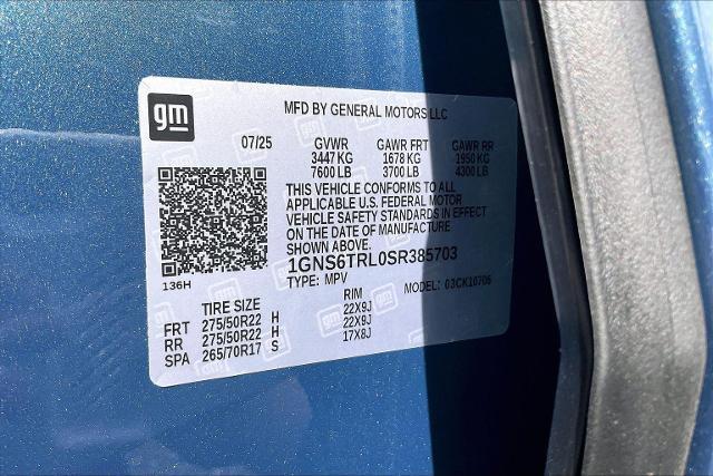 2025 Chevrolet Tahoe Vehicle Photo in INDEPENDENCE, MO 64055-1314