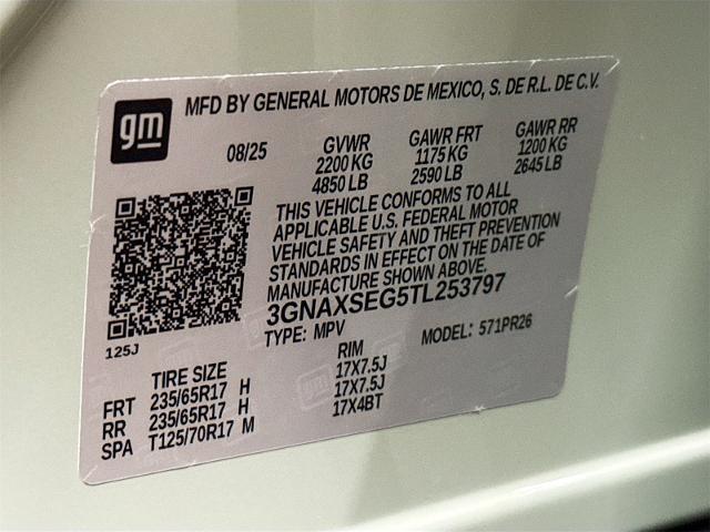 2026 Chevrolet Equinox Vehicle Photo in EVERETT, WA 98203-5662