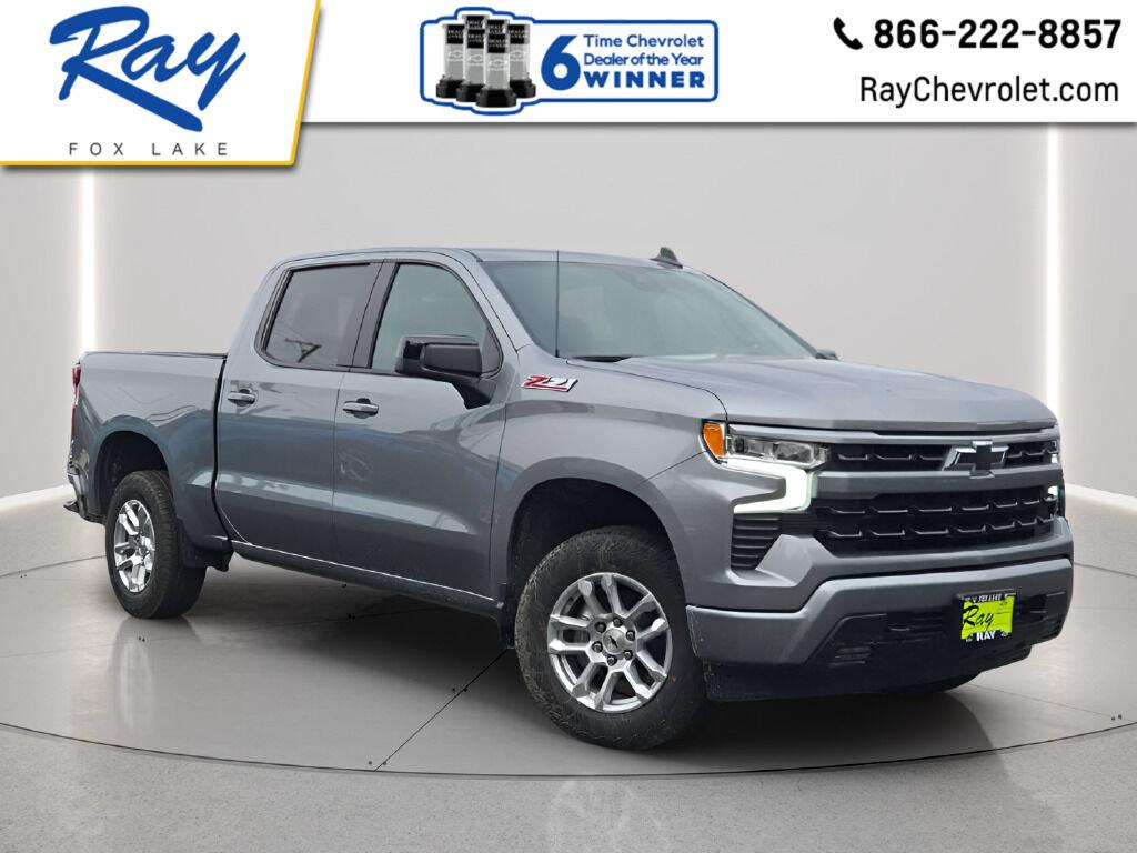 Sterling Gray Metallic 2026 Chevrolet Silverado 1500 Pickup Truck Four-Wheel Drive Automatic