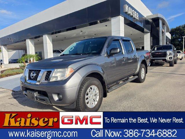 Gray 2017 Nissan Frontier Pickup Truck Four-Wheel Drive 5-Speed Automatic