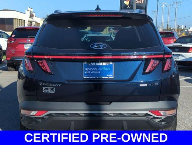 2024 Hyundai TUCSON Hybrid Vehicle Photo in Merrillville, IN 46410