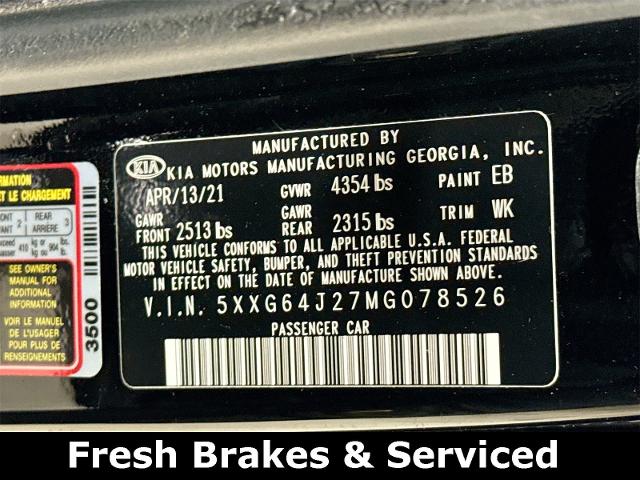 2021 Kia K5 Vehicle Photo in EVERETT, WA 98203-5662