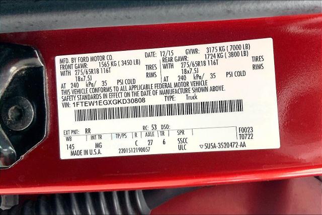 2016 Ford F-150 Vehicle Photo in KANSAS CITY, MO 64114-4502