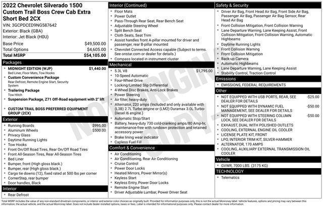 2022 Chevrolet Silverado 1500 Vehicle Photo in DANBURY, CT 06810-5034