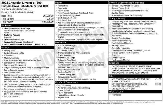 2022 Chevrolet Silverado 1500 Vehicle Photo in DANBURY, CT 06810-5034