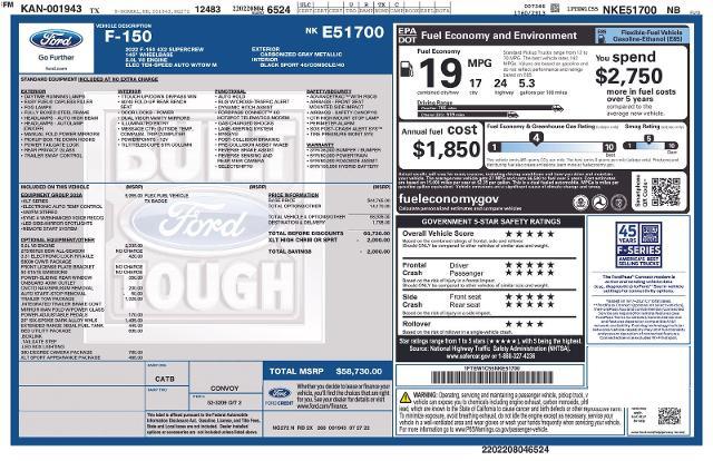 2022 Ford F-150 Vehicle Photo in Weatherford, TX 76087