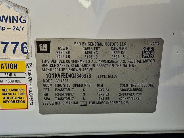 2016 Chevrolet Traverse Vehicle Photo in Philadelphia, PA 19116