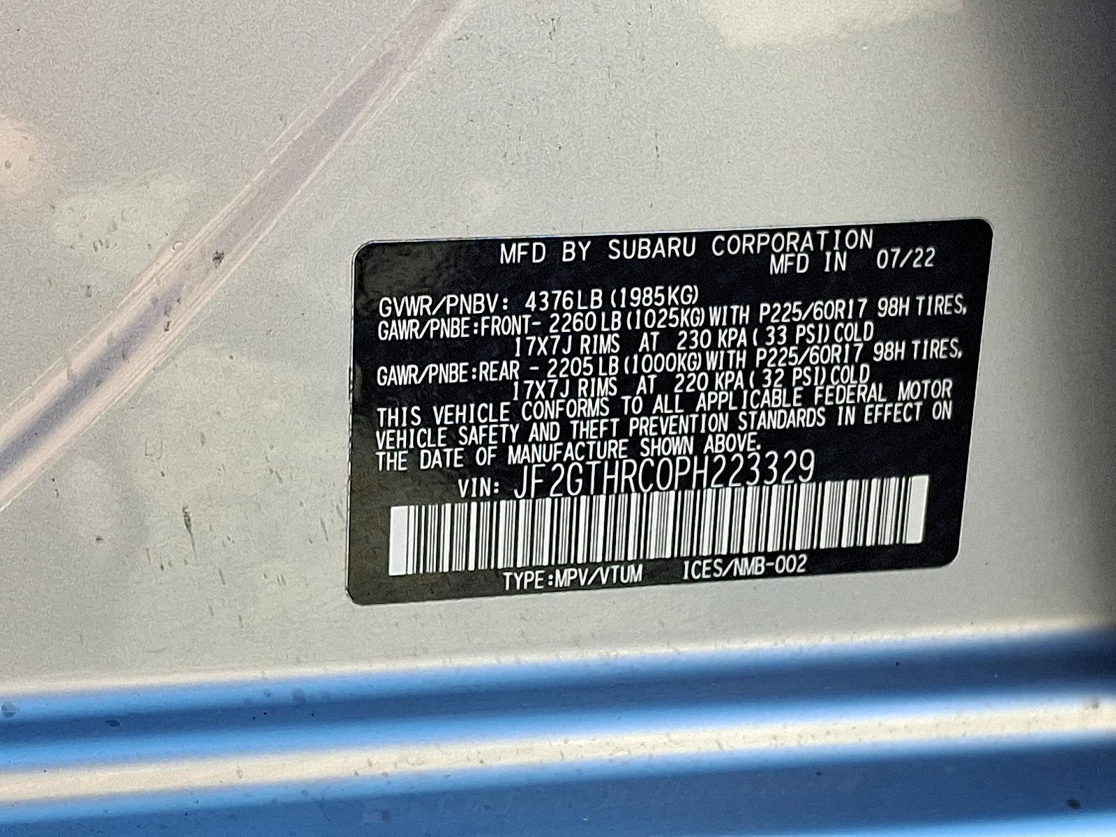 2023 Subaru Crosstrek Vehicle Photo in Mechanicsburg, PA 17050-2306