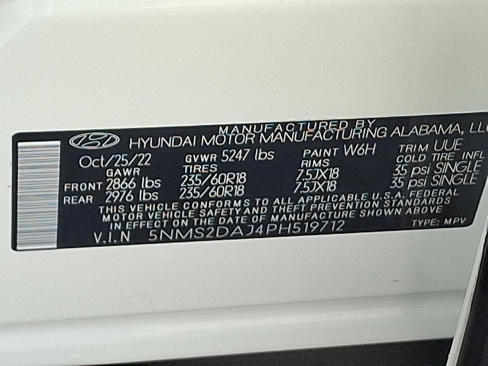 2023 Hyundai SANTA FE Vehicle Photo in Harrisburg, PA 17111
