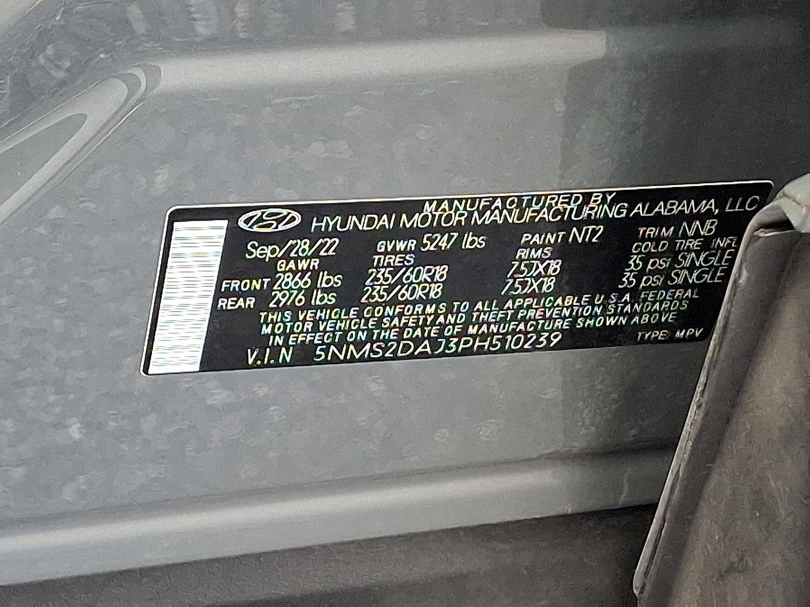 2023 Hyundai SANTA FE Vehicle Photo in Harrisburg, PA 17111