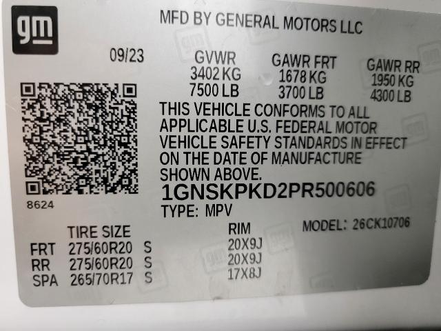 2023 Chevrolet Tahoe Vehicle Photo in NEENAH, WI 54956-2243