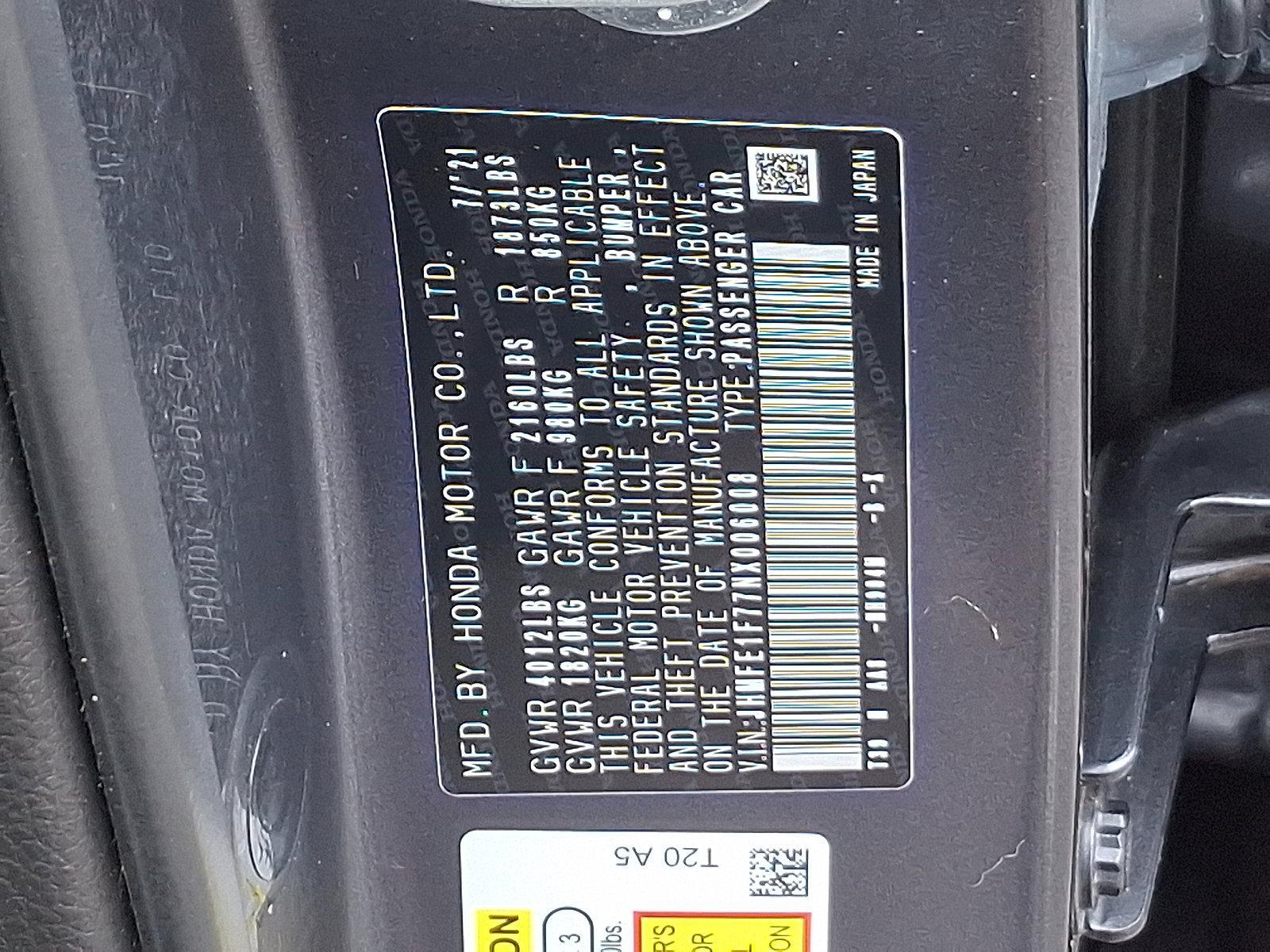 2022 Honda Civic Sedan Vehicle Photo in Trevose, PA 19053