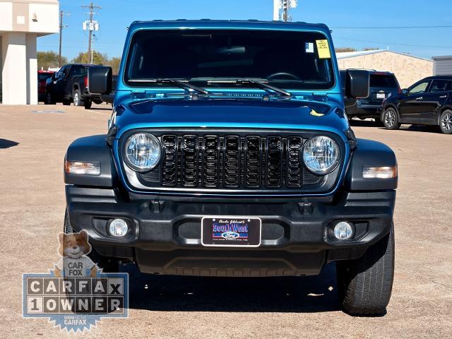 2024 Jeep Wrangler Vehicle Photo in Weatherford, TX 76087