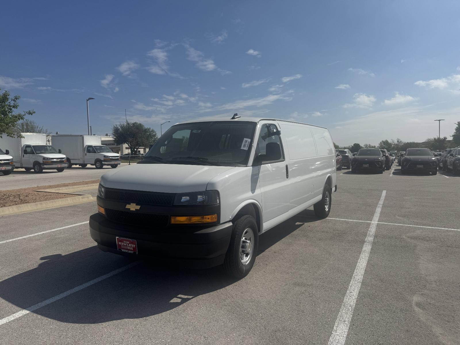 2025 Chevrolet Express Cargo Vehicle Photo in GEORGETOWN, TX 78626-7508