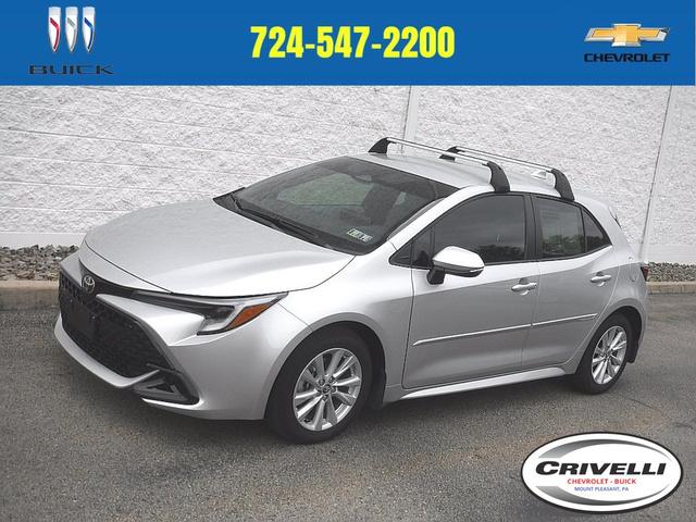 2025 Toyota Corolla Hatchback Vehicle Photo in MOUNT PLEASANT, PA 15666-1007