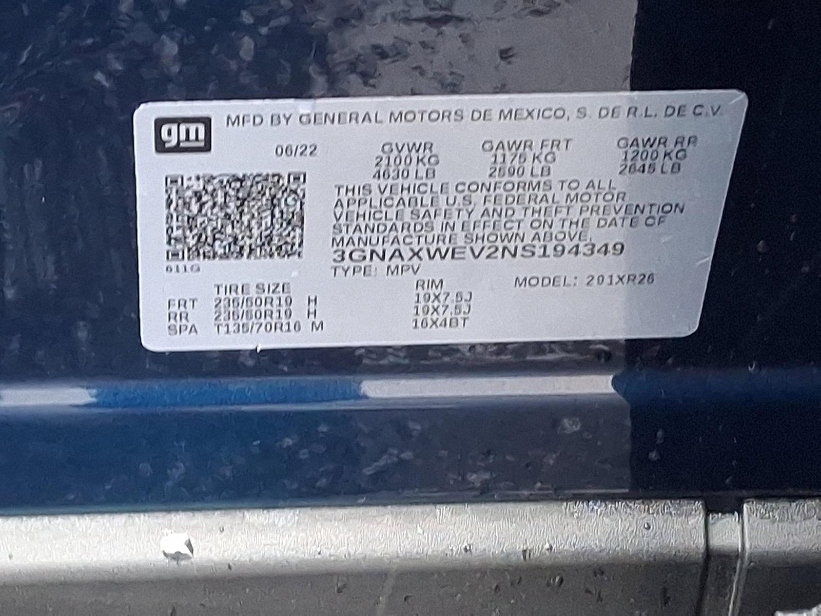 2022 Chevrolet Equinox Vehicle Photo in Harrisburg, PA 17111