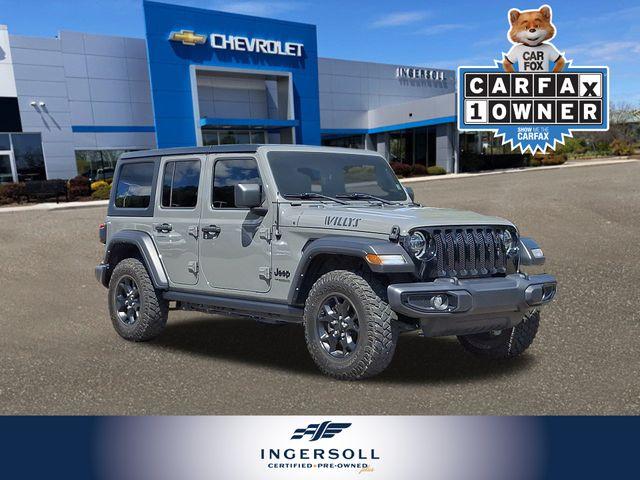 2022 Jeep Wrangler Unlimited Vehicle Photo in DANBURY, CT 06810-5034