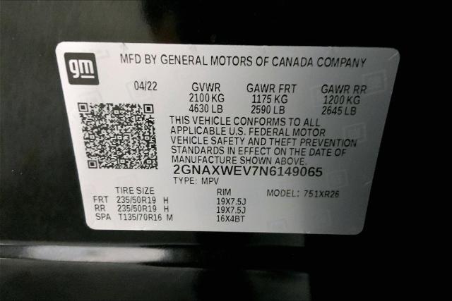 2022 Chevrolet Equinox Vehicle Photo in KANSAS CITY, MO 64114-4502
