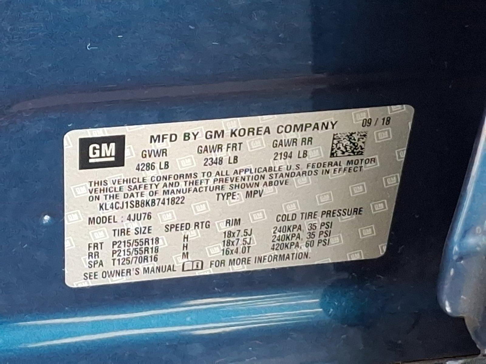 2019 Buick Encore Vehicle Photo in Trevose, PA 19053