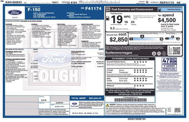2024 Ford F-150 Vehicle Photo in Weatherford, TX 76087