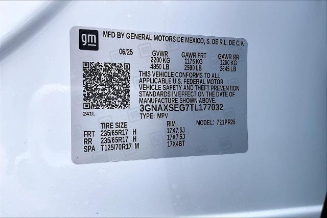 2026 Chevrolet Equinox Vehicle Photo in INDEPENDENCE, MO 64055-1314