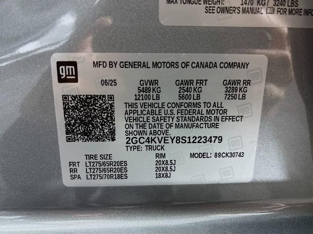 2025 Chevrolet Silverado 3500 HD Vehicle Photo in PUYALLUP, WA 98371-4149