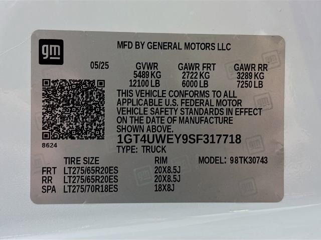 2025 GMC Sierra 3500 HD Vehicle Photo in PUYALLUP, WA 98371-4149