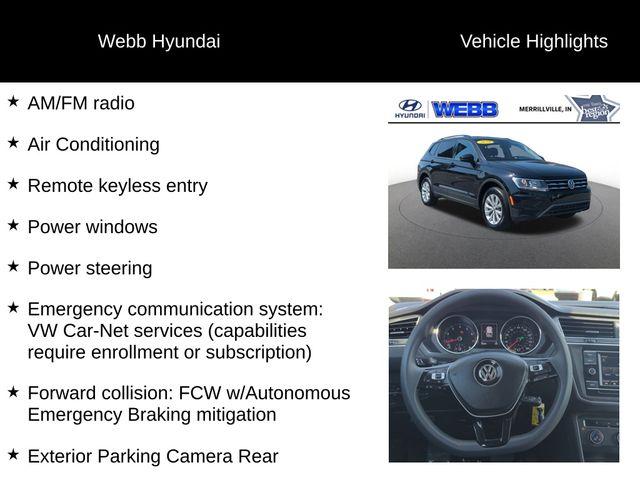 2020 Volkswagen Tiguan Vehicle Photo in Merrillville, IN 46410