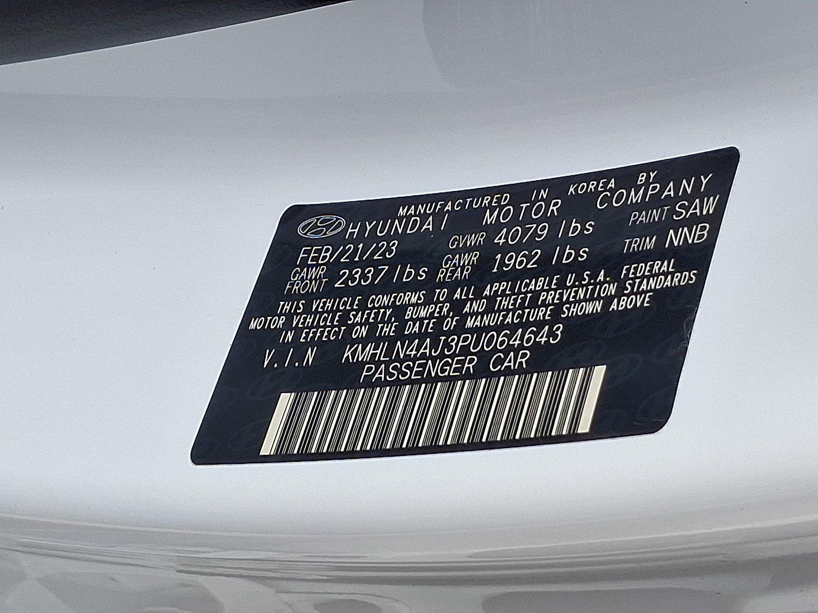 2023 Hyundai ELANTRA Hybrid Vehicle Photo in Harrisburg, PA 17111