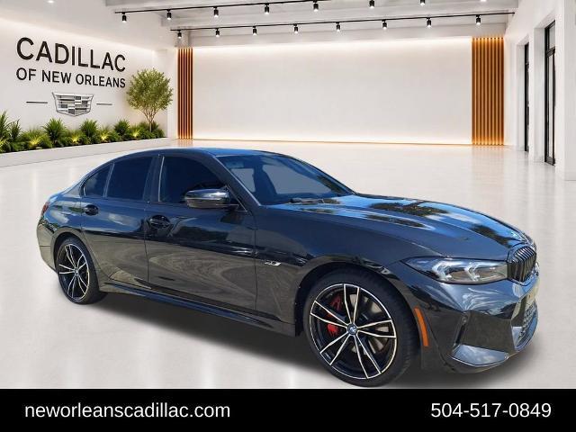 Black 2023 BMW 3 Series Sedan Rear-Wheel Drive 8-Speed Automatic