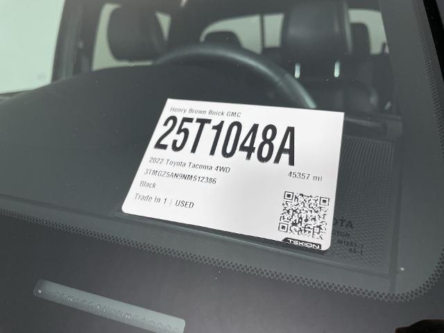 2022 Toyota Tacoma Vehicle Photo in GILBERT, AZ 85297-0402