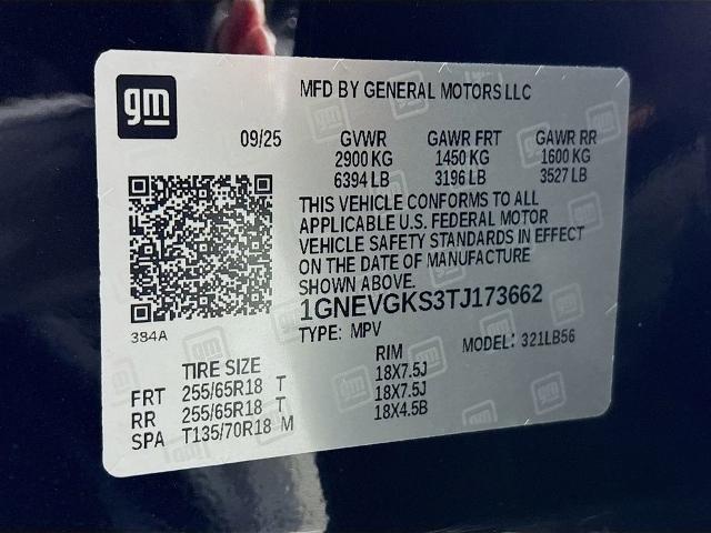 2026 Chevrolet Traverse Vehicle Photo in PUYALLUP, WA 98371-4149