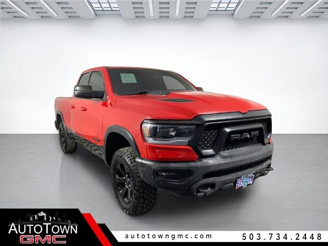 Flame Red Clearcoat 2020 RAM 1500 Pickup Truck Four-Wheel Drive Automatic