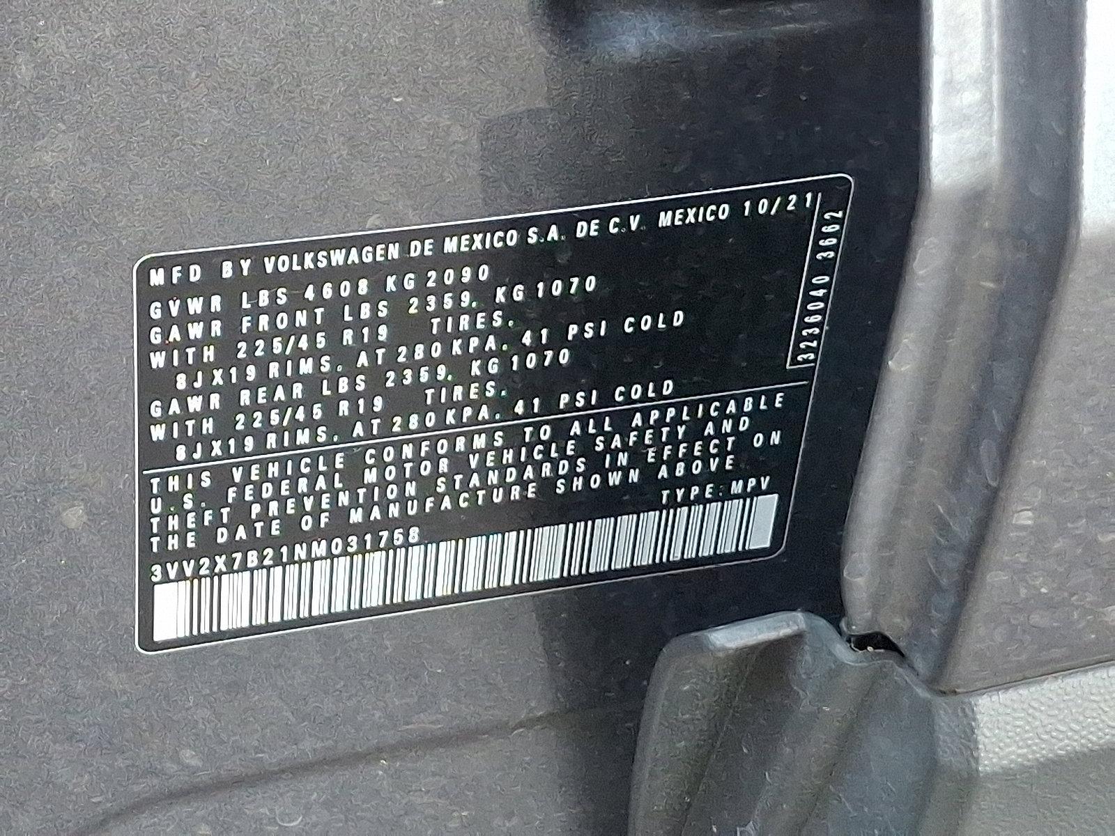 2022 Volkswagen Taos Vehicle Photo in Trevose, PA 19053