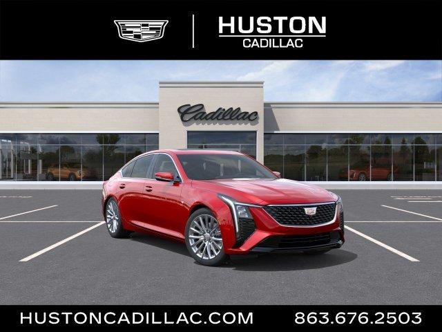 Radiant Red Tintcoat 2026 Cadillac CT5 Sedan Rear-Wheel Drive Automatic