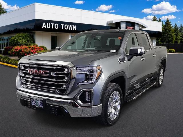 Gray (Satin Steel Metallic) 2021 GMC Sierra 1500 Pickup Truck Four-Wheel Drive Automatic