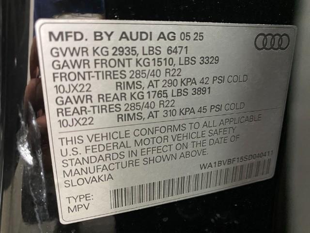 2025 Audi Q8 Vehicle Photo in Appleton, WI 54913