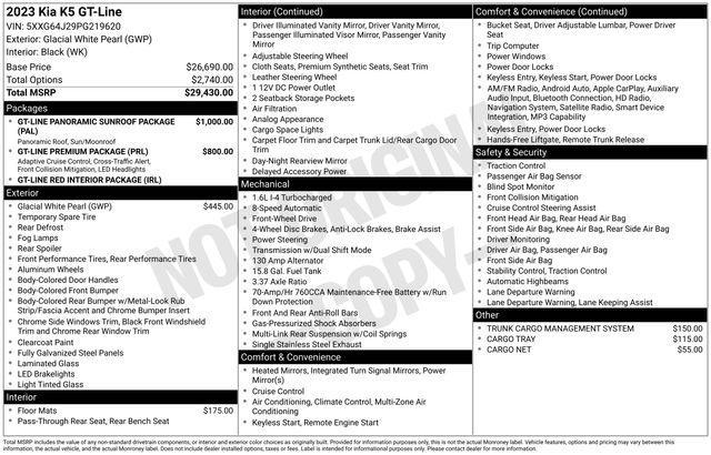 2023 Kia K5 Vehicle Photo in DANBURY, CT 06810-5034