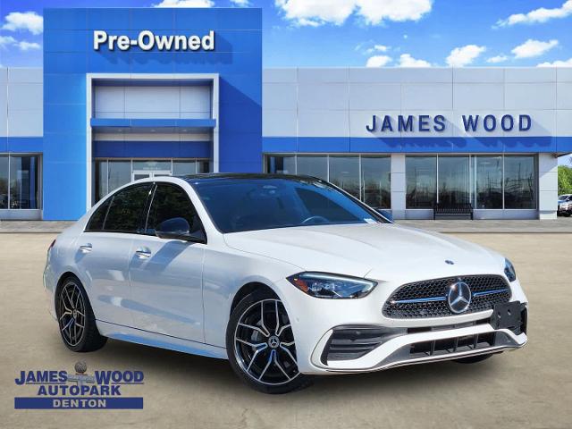 2022 Mercedes-Benz C-Class Vehicle Photo in DENTON, TX 76210-9321