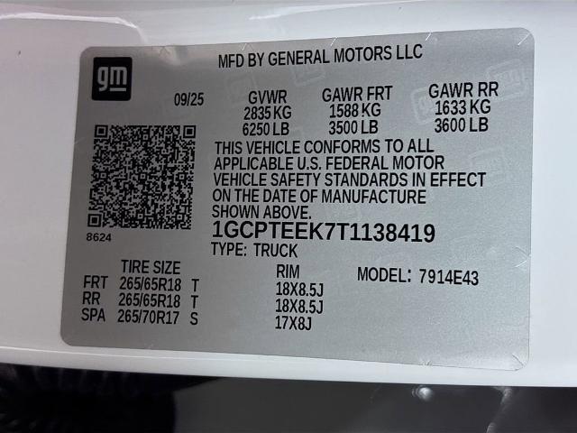 2026 Chevrolet Colorado Vehicle Photo in PUYALLUP, WA 98371-4149
