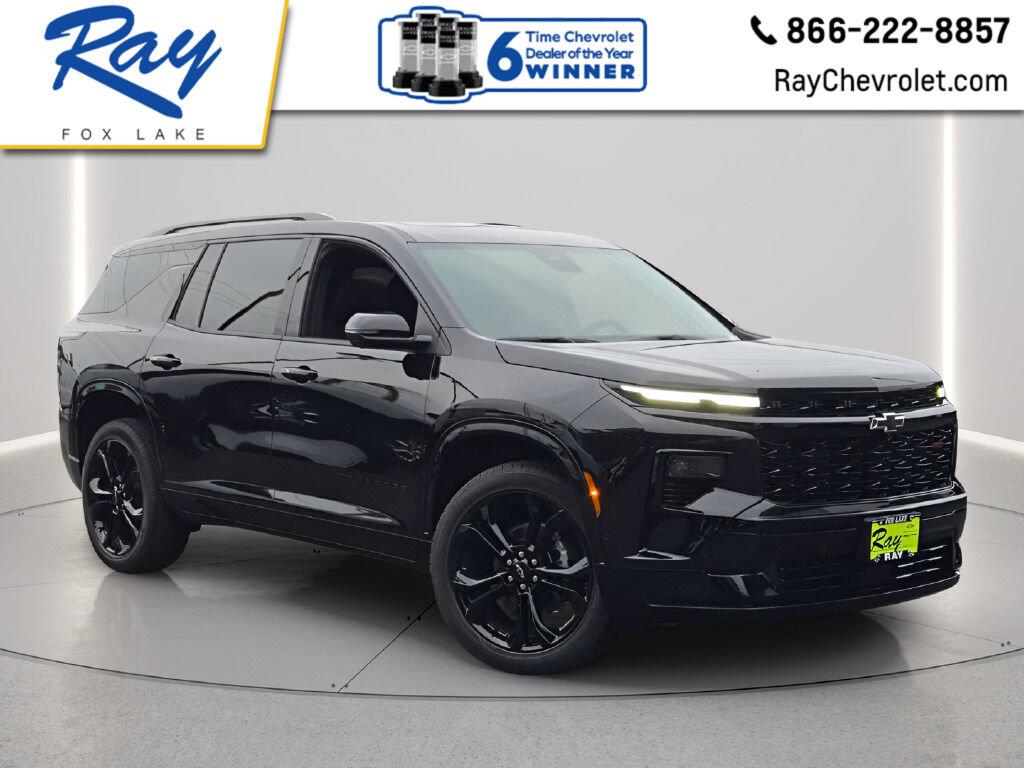 Mosaic Black Metallic 2027 Chevrolet Traverse SUV / Crossover Four-Wheel Drive Automatic