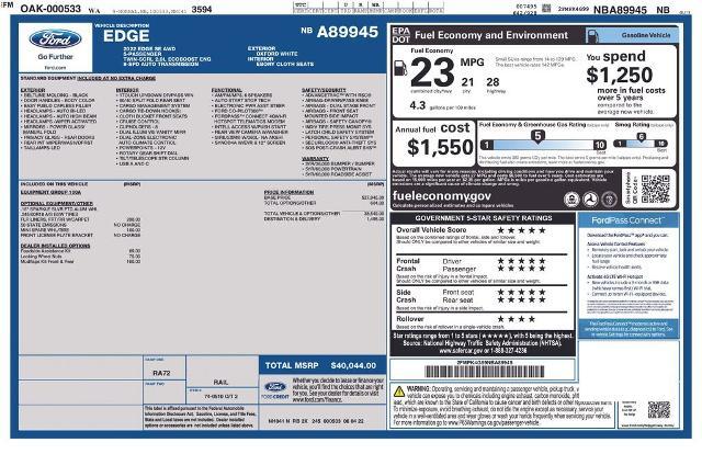 2022 Ford Edge Vehicle Photo in PUYALLUP, WA 98371-4149