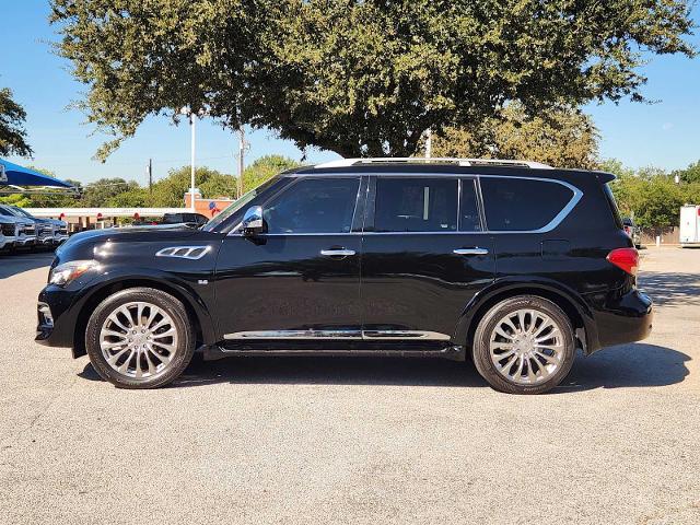 2016 INFINITI QX80 Vehicle Photo in DENTON, TX 76210-9321