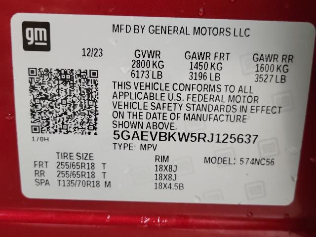 2024 Buick Enclave Vehicle Photo in NEENAH, WI 54956-2243