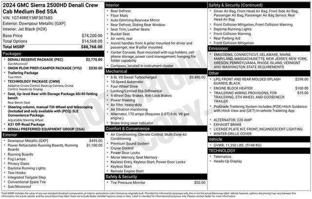 2024 GMC Sierra 2500 HD Vehicle Photo in DANBURY, CT 06810-5034