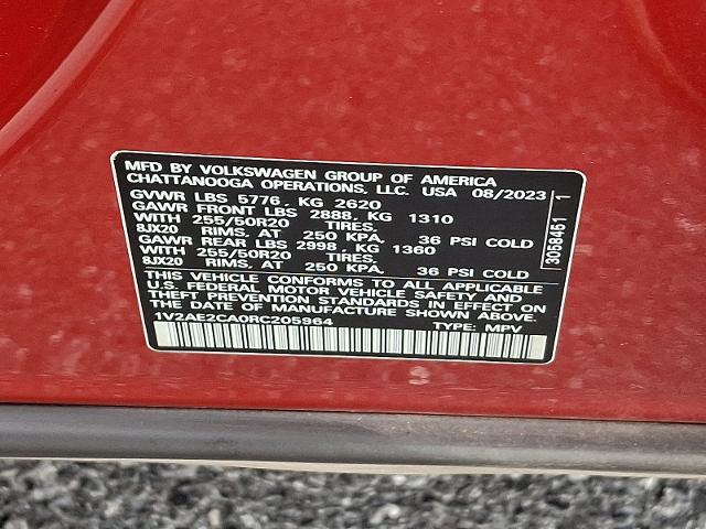 2024 Volkswagen Atlas Cross Sport Vehicle Photo in HARRISBURG, PA 17111-1033