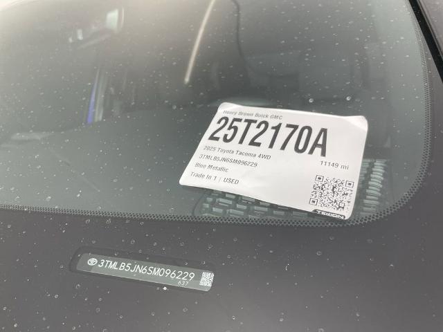 2025 Toyota Tacoma 4WD Vehicle Photo in GILBERT, AZ 85297-0402