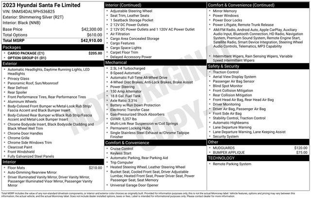 2023 Hyundai Santa Fe Vehicle Photo in DANBURY, CT 06810-5034